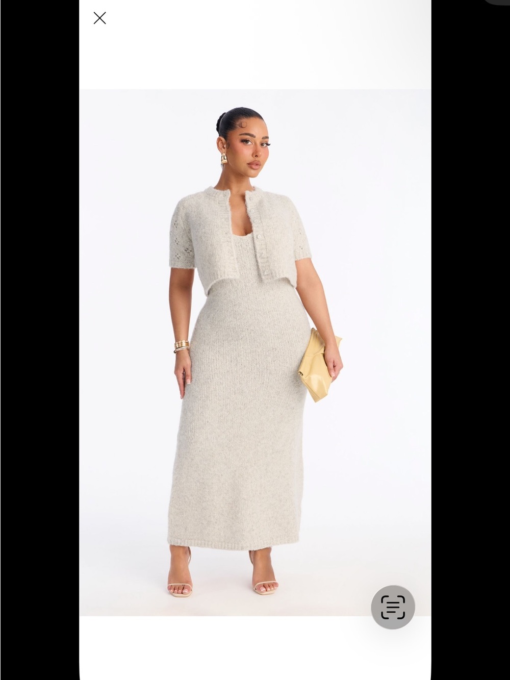 Xsmall dress and sweater set
